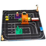 Learn & Grow Toys - Μαγνητικό Πλακάκι - Πακέτο Δρόμου (40 Τεμάχια)