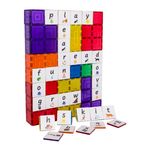 Learn and Grow Magnetic Tile Topper - Alphabet Lower Case Pack (40 Piece)
