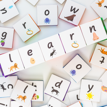 Load image into Gallery viewer, Learn &amp; Grow Toys - Magnetic Tile Topper - Alphabet Lower Case Pack (40 Piece) PRE-ORDER
