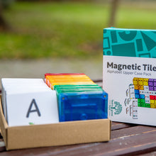 Load image into Gallery viewer, Learn &amp; Grow Toys - Magnetic Tile Topper - Alphabet Upper Case Pack (40 Piece)
