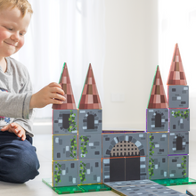 Load image into Gallery viewer, Learn &amp; Grow Toys - Magnetic Tile Topper - Castle Pack (40 Piece) PRE-ORDER
