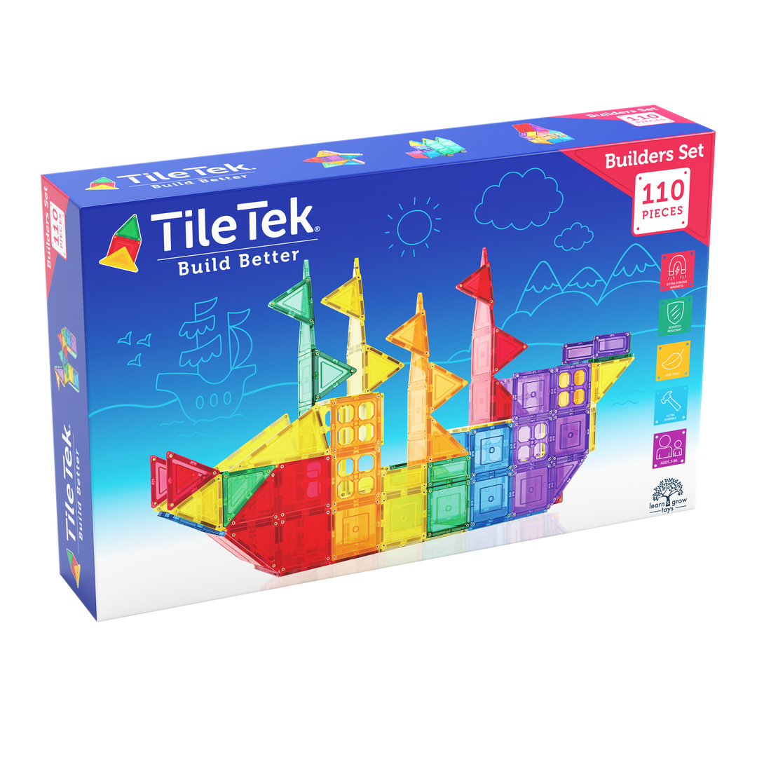 <tc>Magnetische Tegels - Bouwers Pakket (110 Stuk)</tc>