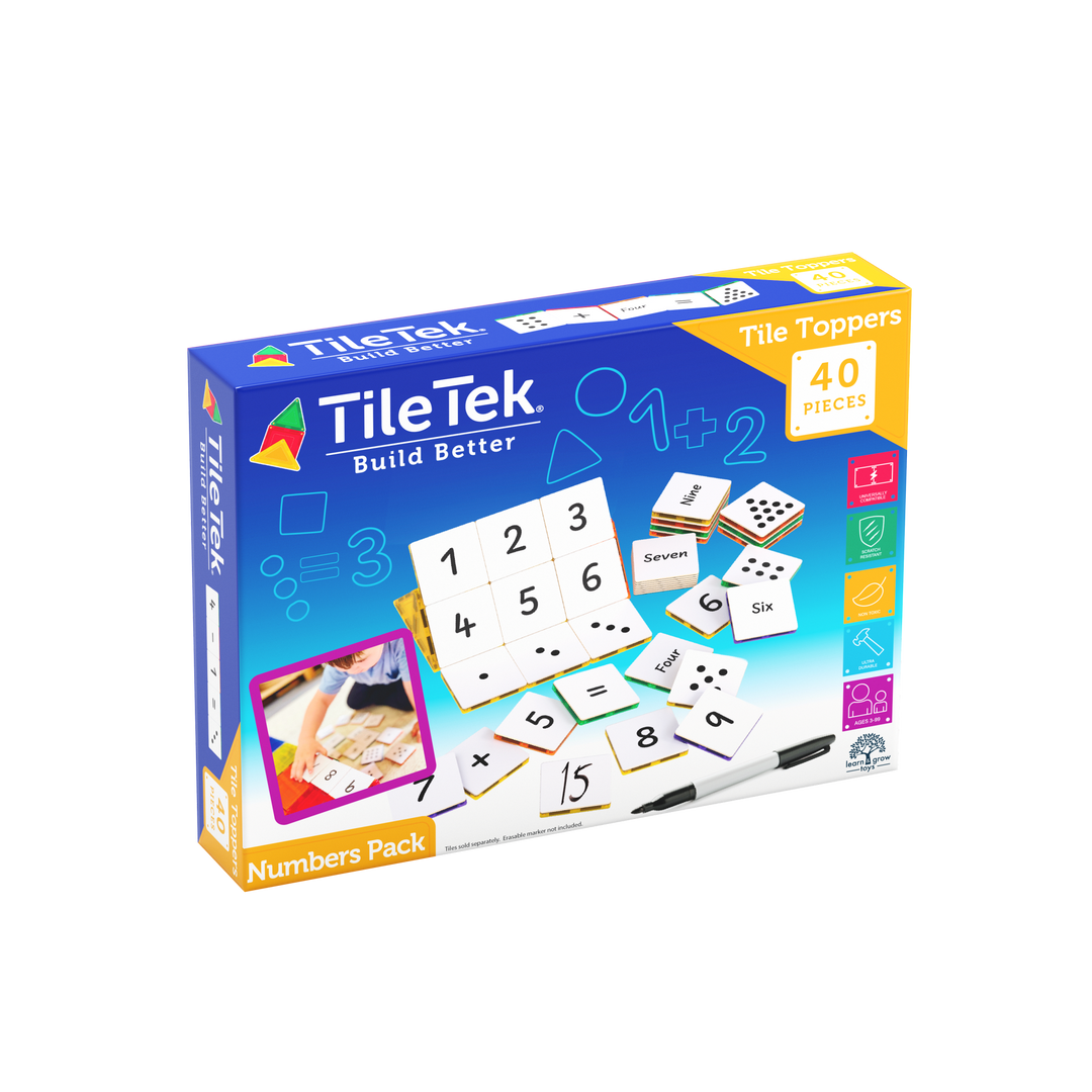 40 Piece Tile Topper - Number Pack