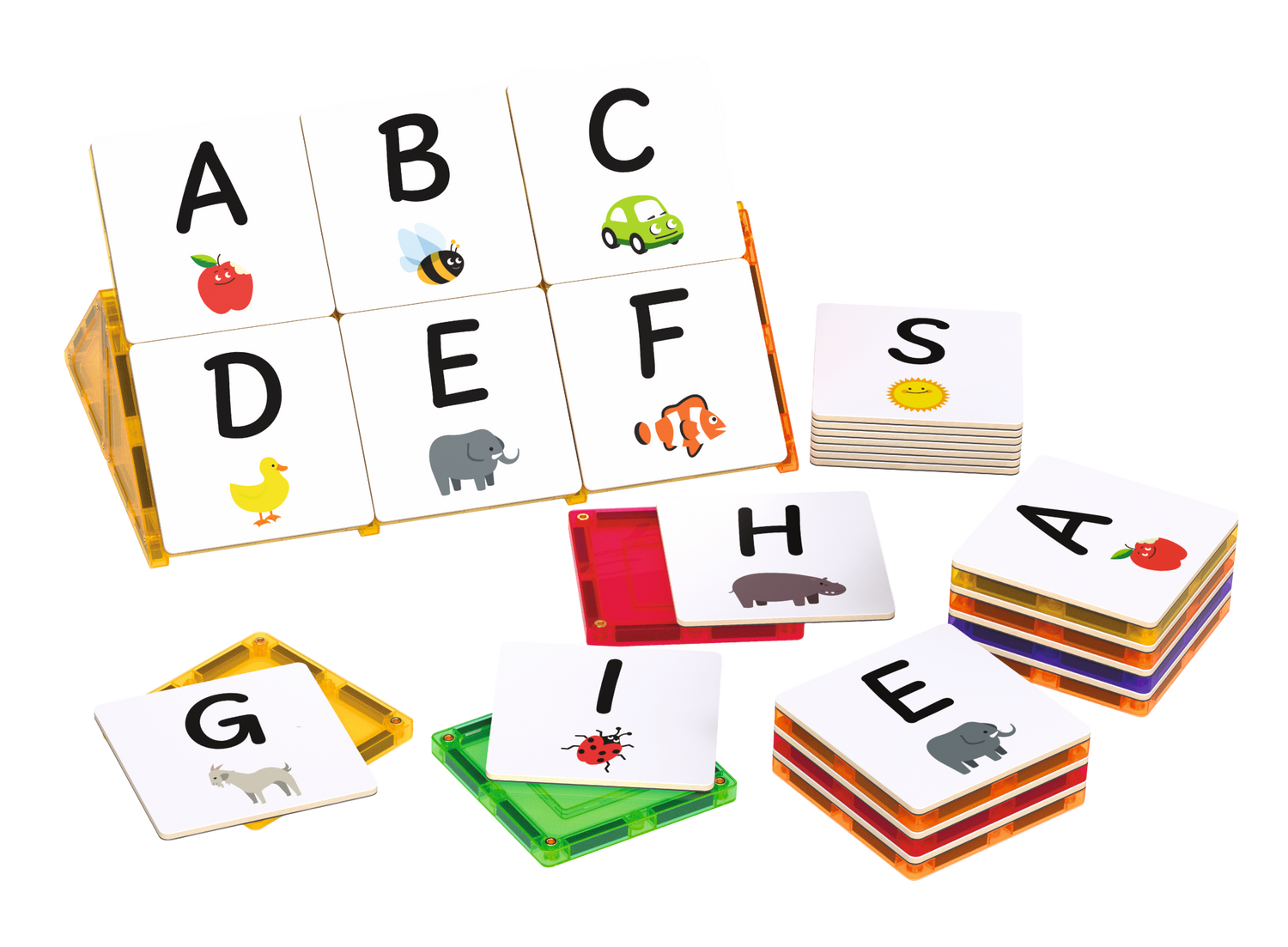 40 Piece Tile Topper - Alphabet Upper Case Pack