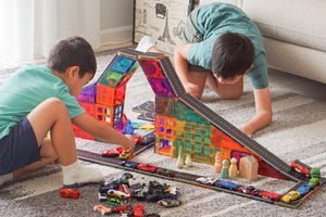 Learn & Grow Toys - Magnetic Tile Topper - Road Pack (40 Piece) PRE-ORDER