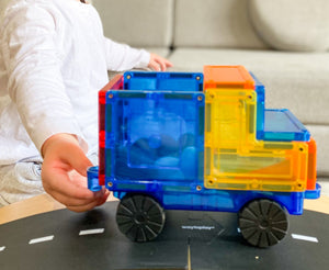Learn & Grow Toys - Magnetic Tiles - Car Base Pack (2 Piece)