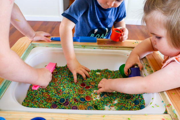 Learn & Grow Toys - Metal Rimmed Counting Chips