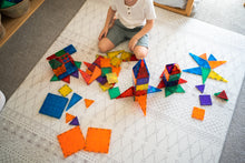 Load image into Gallery viewer, Learn and Grow Magnetic Tiles - 64 piece set
