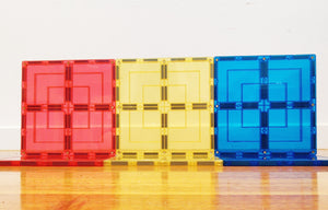 Learn & Grow Toys - Magnetic Tiles - Large Square Pack (8 Piece)