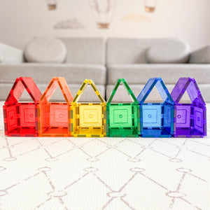 Learn & Grow Toys - Magnetic Tiles - Small Square Pack (36 Piece)