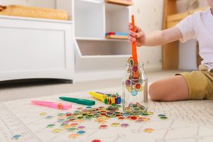 Learn & Grow Toys - Metal Rimmed Counting Chips