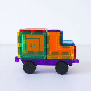 Learn & Grow Toys - Magnetic Tiles - Car Base Pack (2 Piece)