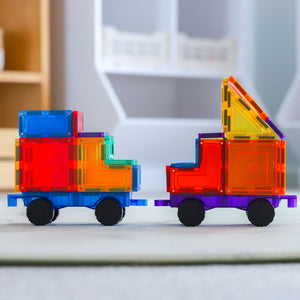Learn & Grow Toys - Magnetic Tiles - Car Base Pack (2 Piece)