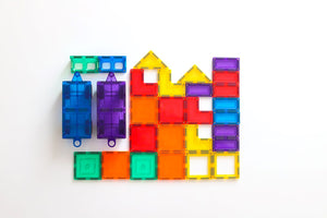 Learn & Grow Toys - Magnetic Tiles - Car Pack (28 Piece)