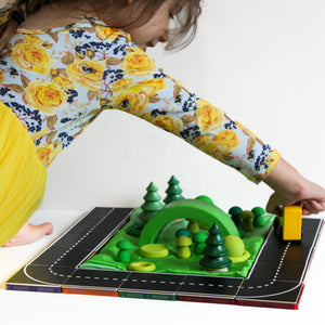 Learn & Grow Toys - Magnetic Tile Topper - Road Pack (40 Piece) PRE-ORDER