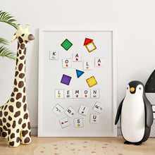 Load image into Gallery viewer, Learn &amp; Grow Toys - Magnetic Tile Topper - Alphabet Upper Case Pack (40 Piece)
